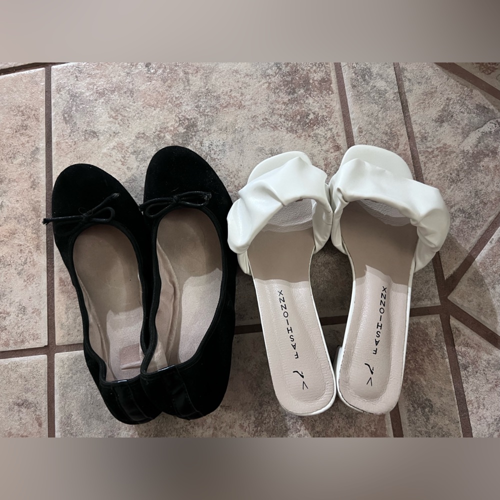 BUNDLE FLAT AND HEELS SIZE 8